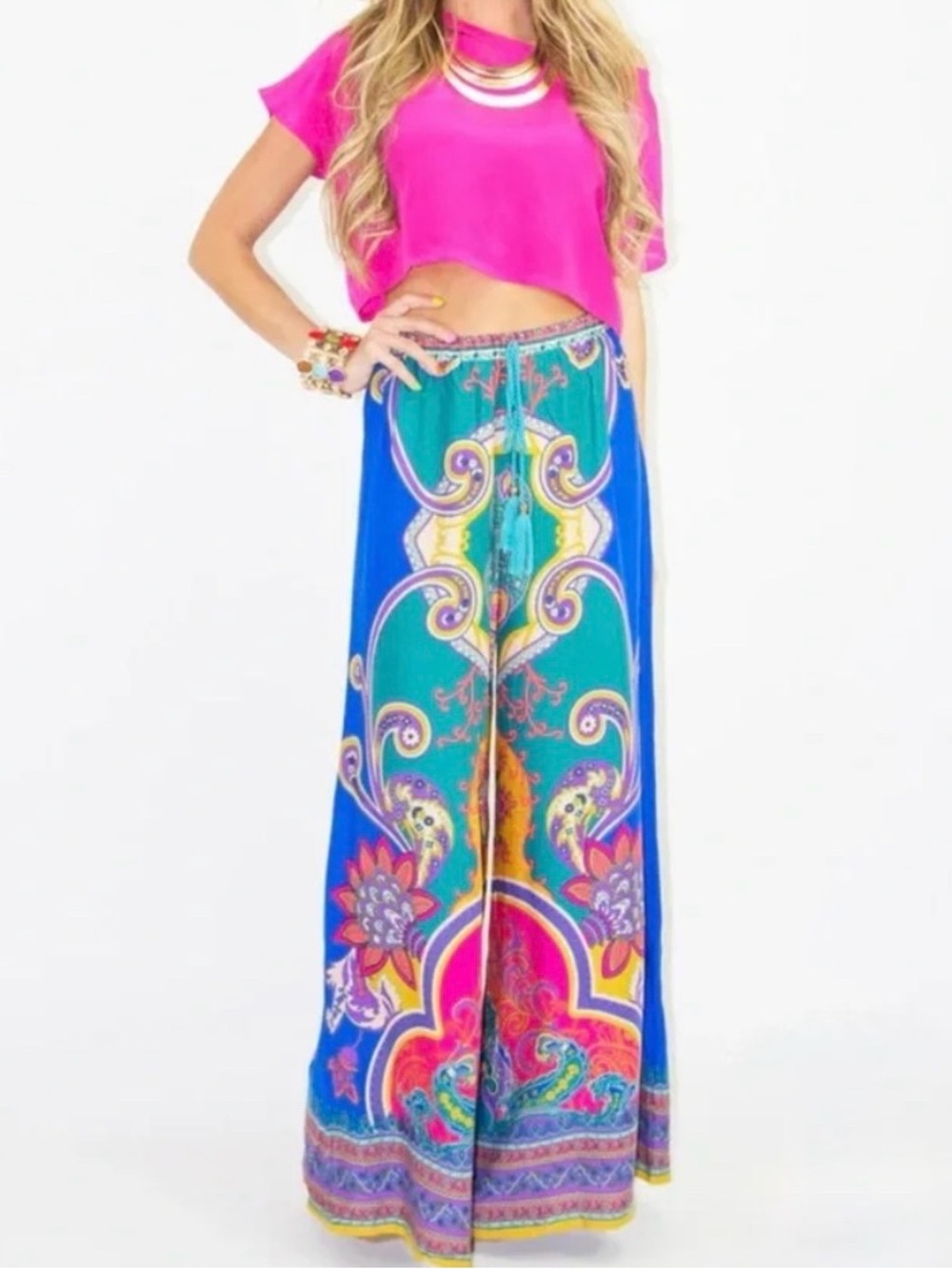 Flying Tomato palazzo pants